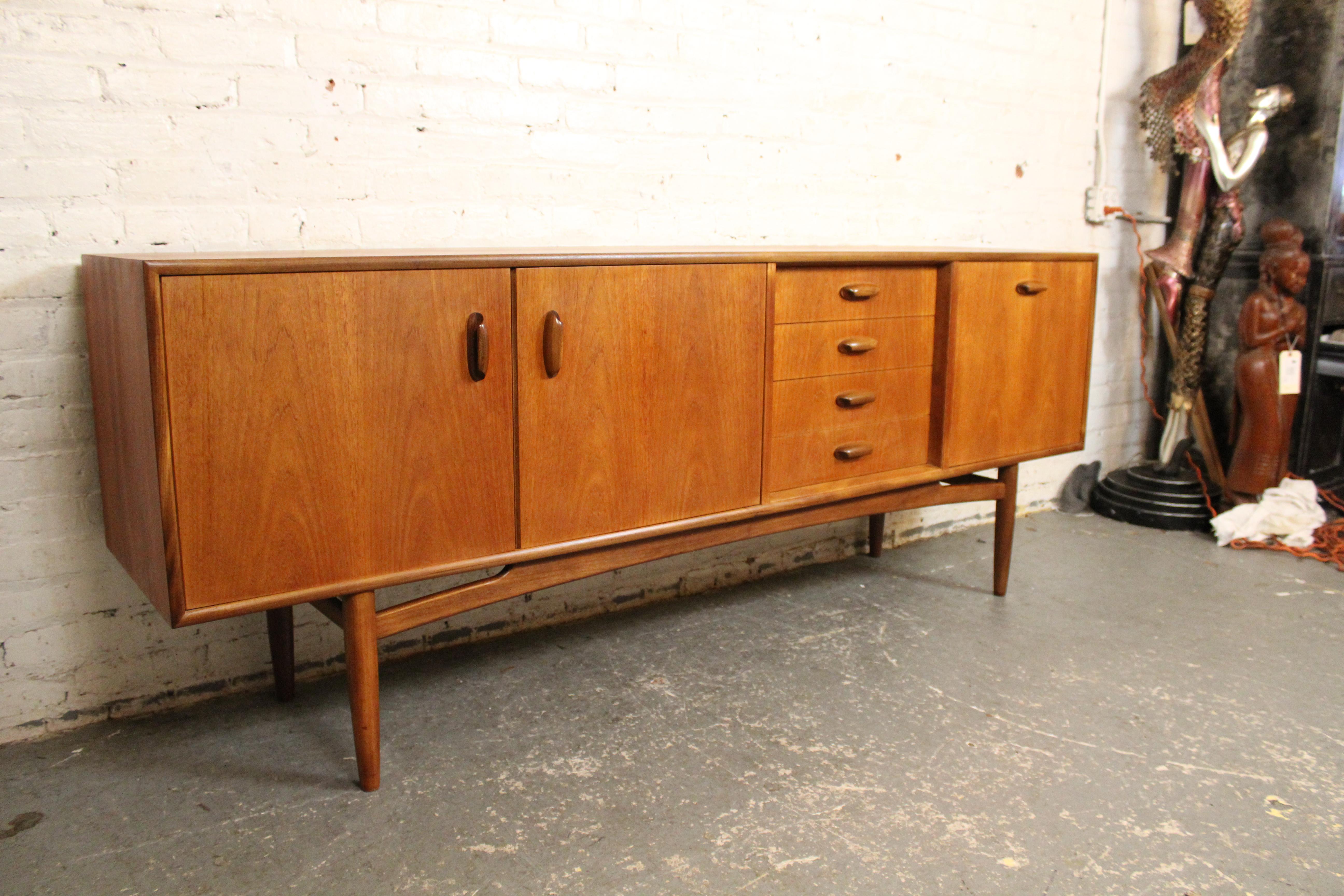 Mid-Century Modern Mid-Century English Sideboard by V.B. Wilkins for G-Plan For Sale