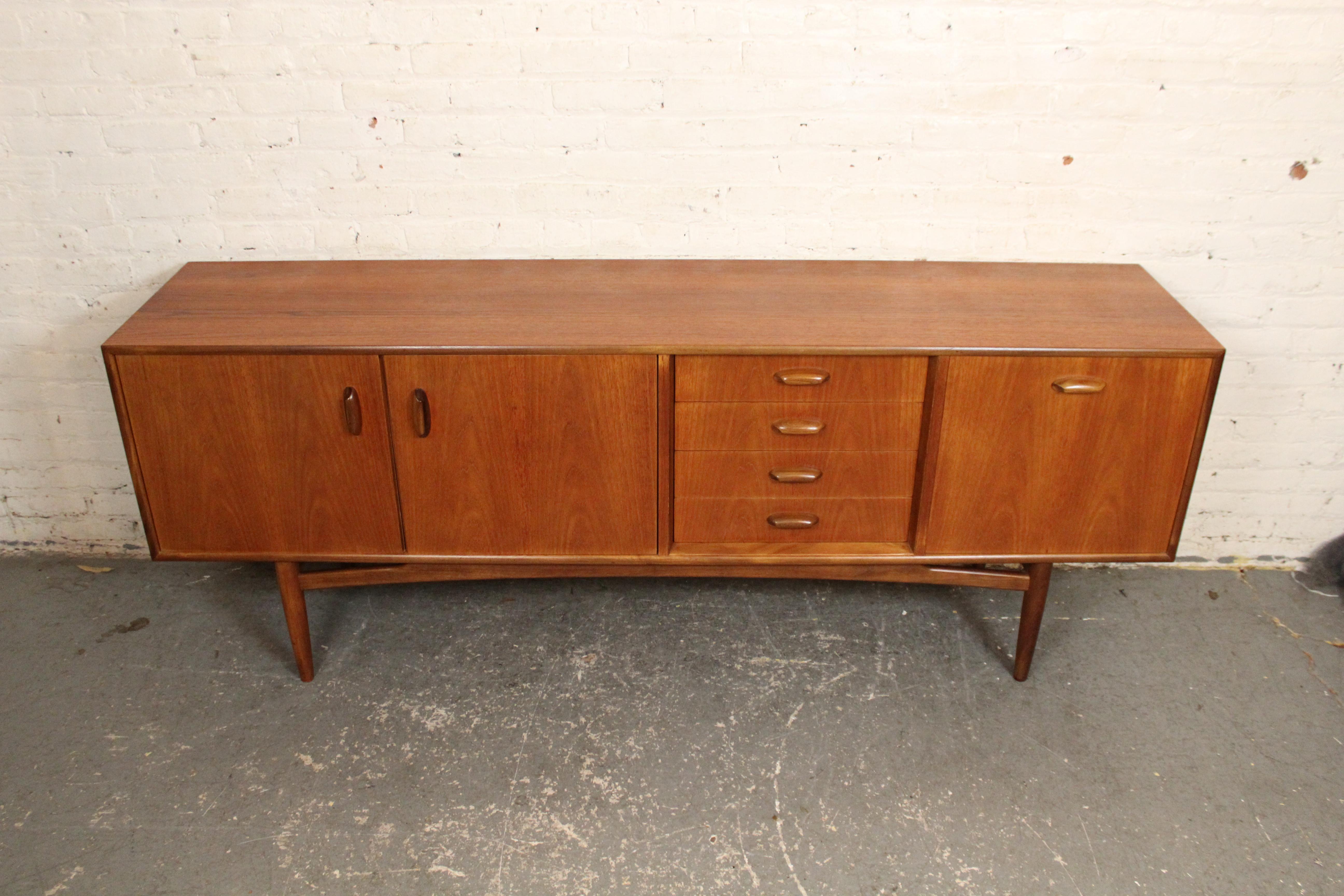 Mid-Century English Sideboard by V.B. Wilkins for G-Plan For Sale 11