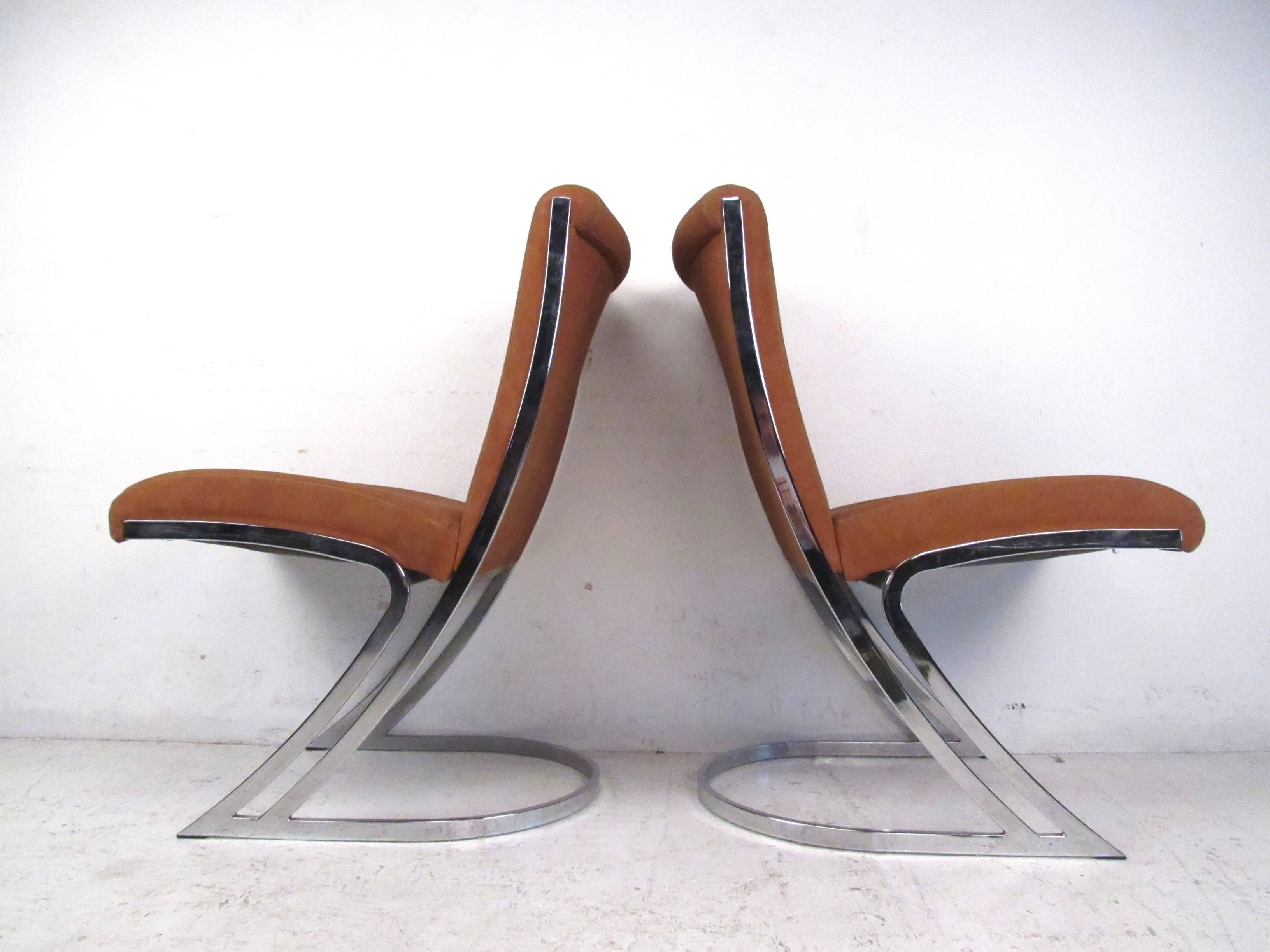 cantilever dining chairs with arms