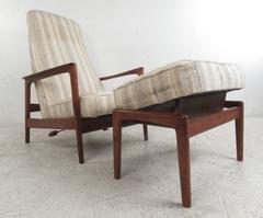 Folke Ohlsson Reclining Lounge Chair for DUX