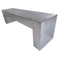Signed Paul Evans 'Cityscape' Patchwork Wall Console