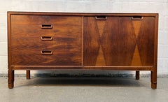 Janus Collection Walnut Credenza by John Stuart for Mount Airy Furniture
