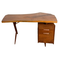 Nakashima 'Conoid' Walnut Desk Signed