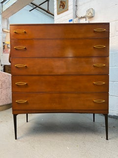 1960s Heywood Wakefield Contessa Series Mid-Century Highboy Dresser