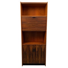 Vintage Danish Mid-Century Modern Rosewood Bar Cabinet