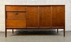 Barney Flagg for Drexel 'Parallel' Mid-Century Walnut Credenza