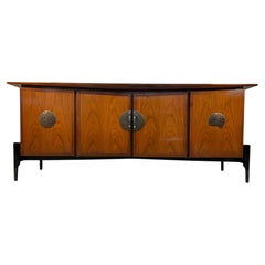 Helen Hobey Walnut Credenza by Baker Furniture