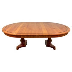 Vintage Expanding Cherry Dining Table by Stickley