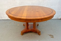 Vintage Expanding Cherry Dining Table by Stickley