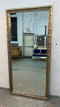 Large Ornate Vintage Beveled Mirror