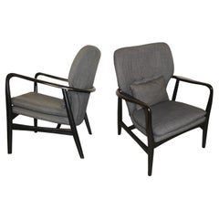 Pair of Mid-Century Style Armchairs attr Madsen & Schubell