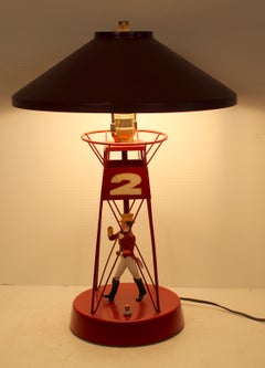 Vintage Johnnie Walker Advertisement Buoy Lamp