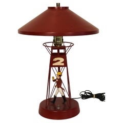 Vintage Johnnie Walker Advertisement Buoy Lamp