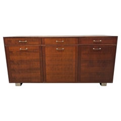 Vintage Modern Walnut Office Credenza