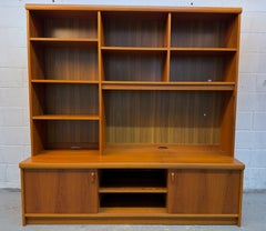 Mid-Century Danish Teak Shelving Unit by Uldum Møbelfabrik