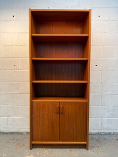 Bibliothèque danoise vintage en teck, style « Mid-Century Modern »
