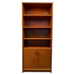 Bibliothèque danoise vintage en teck, style « Mid-Century Modern »