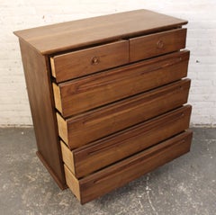 Six Drawer Walnut Highboy By American of Martinsville