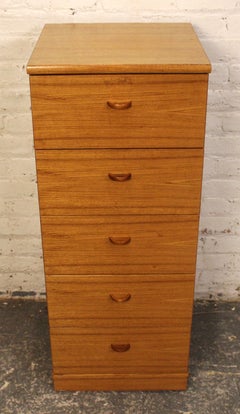 Vintage Danish Made Mid-Century Teak Lingerie Chest