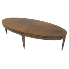 Oval Walnut Coffee Table