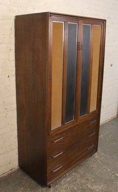 Mid-Century Armoire Style Cabinet by Lane Furniture