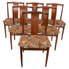 Set of 6 Mid-Century Danish Chairs by Henning Sorensen