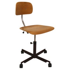 Jørgen Rasmussen for Kevi Danish Mid-Century Teak Bentwood 'Task' Chair