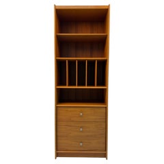 Mid-Century Modern Danish Teak Bookcase with Drawers