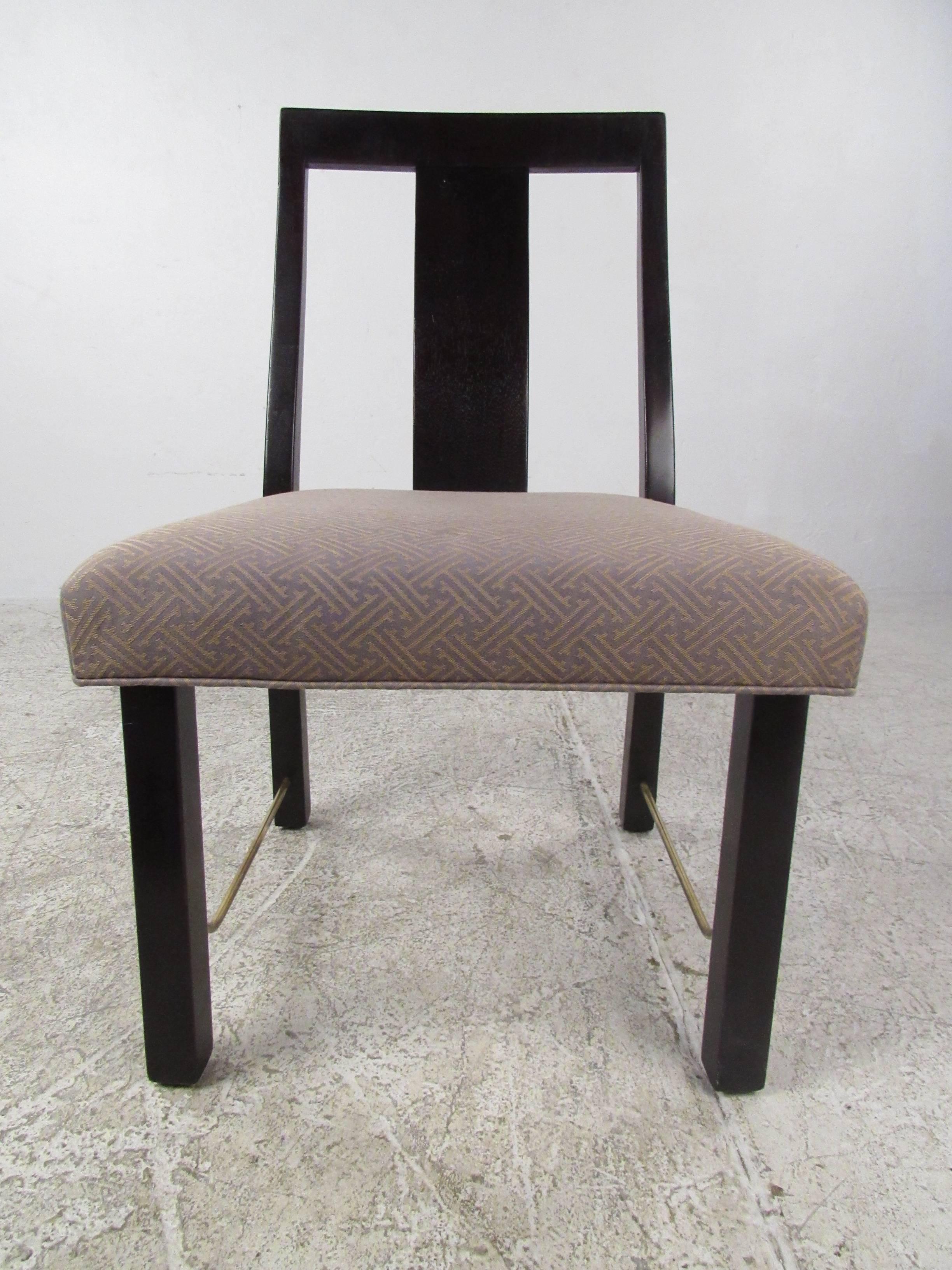 Mid-20th Century Edward Wormley Dining Chairs for Dunbar For Sale