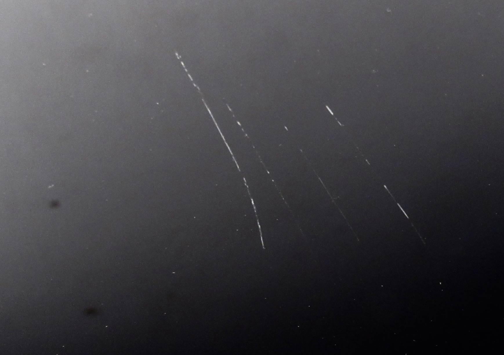 Mid-Century Style Burl and Brass Console Table 4