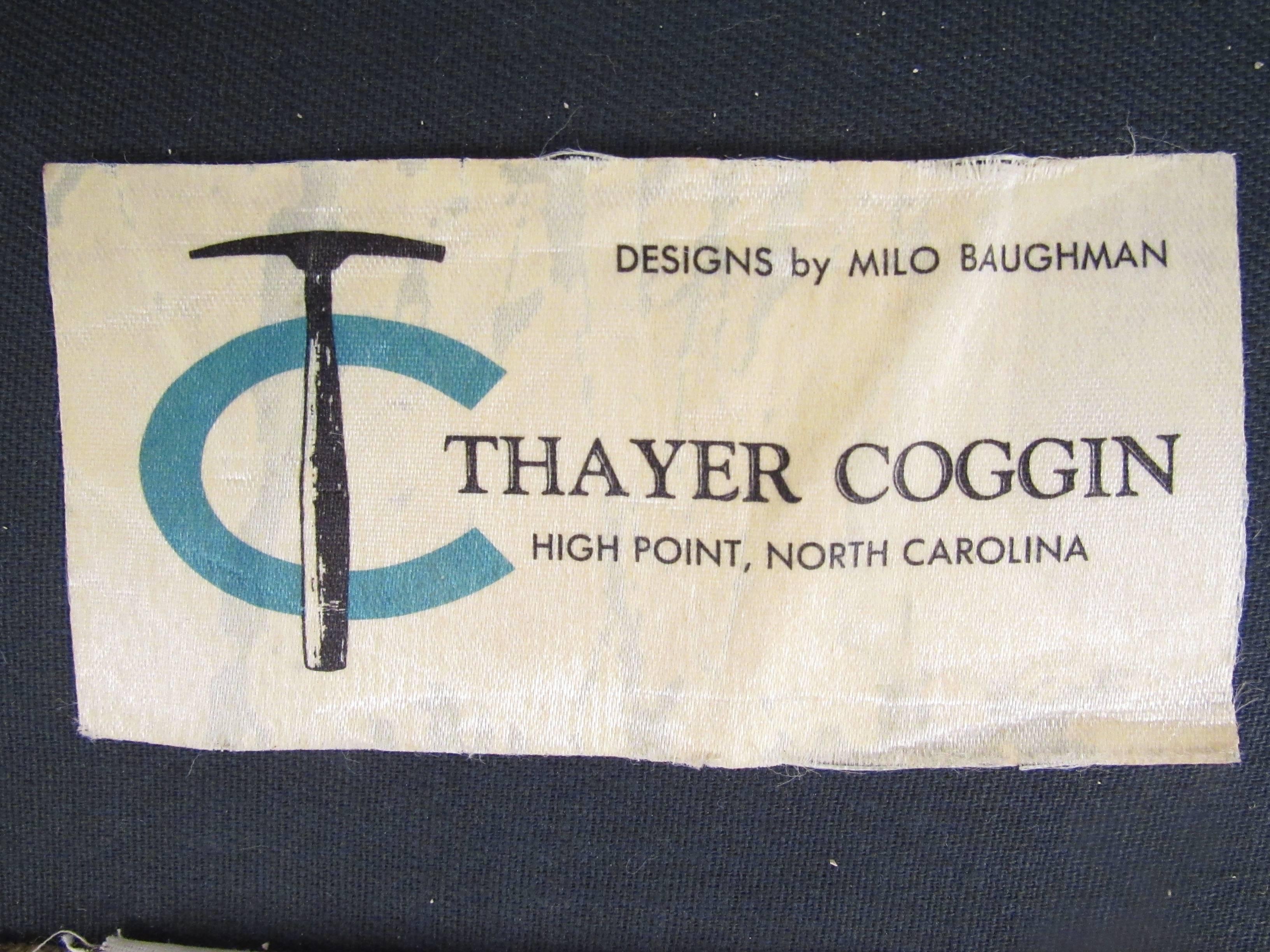 Mid-Century Modern Canapé Milo Baughman pour Thayer Coggin en vente