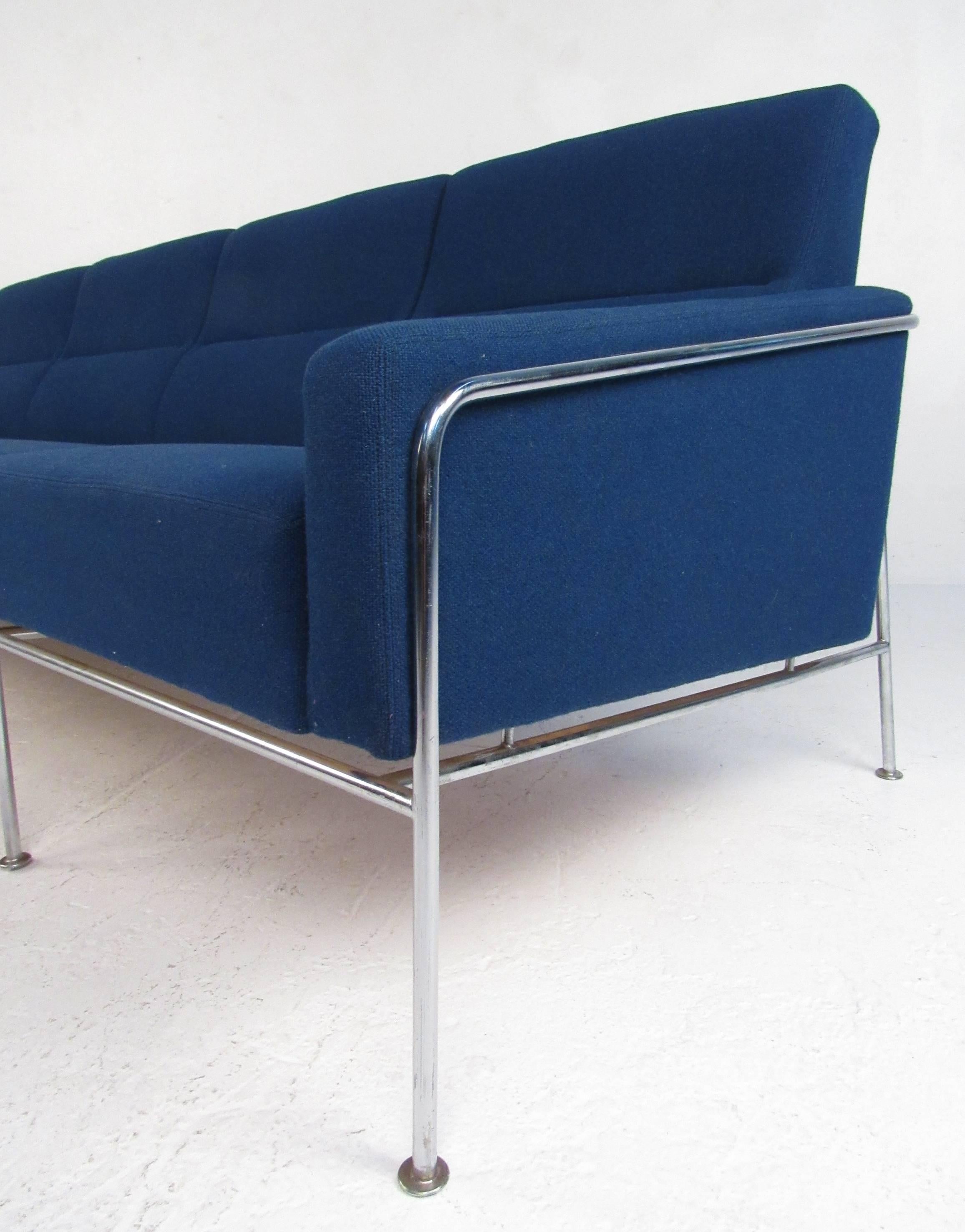 Arne Jabobsen Airport-Sofa für Fritz Hansen, Dänemark, 1957 (Skandinavische Moderne) im Angebot