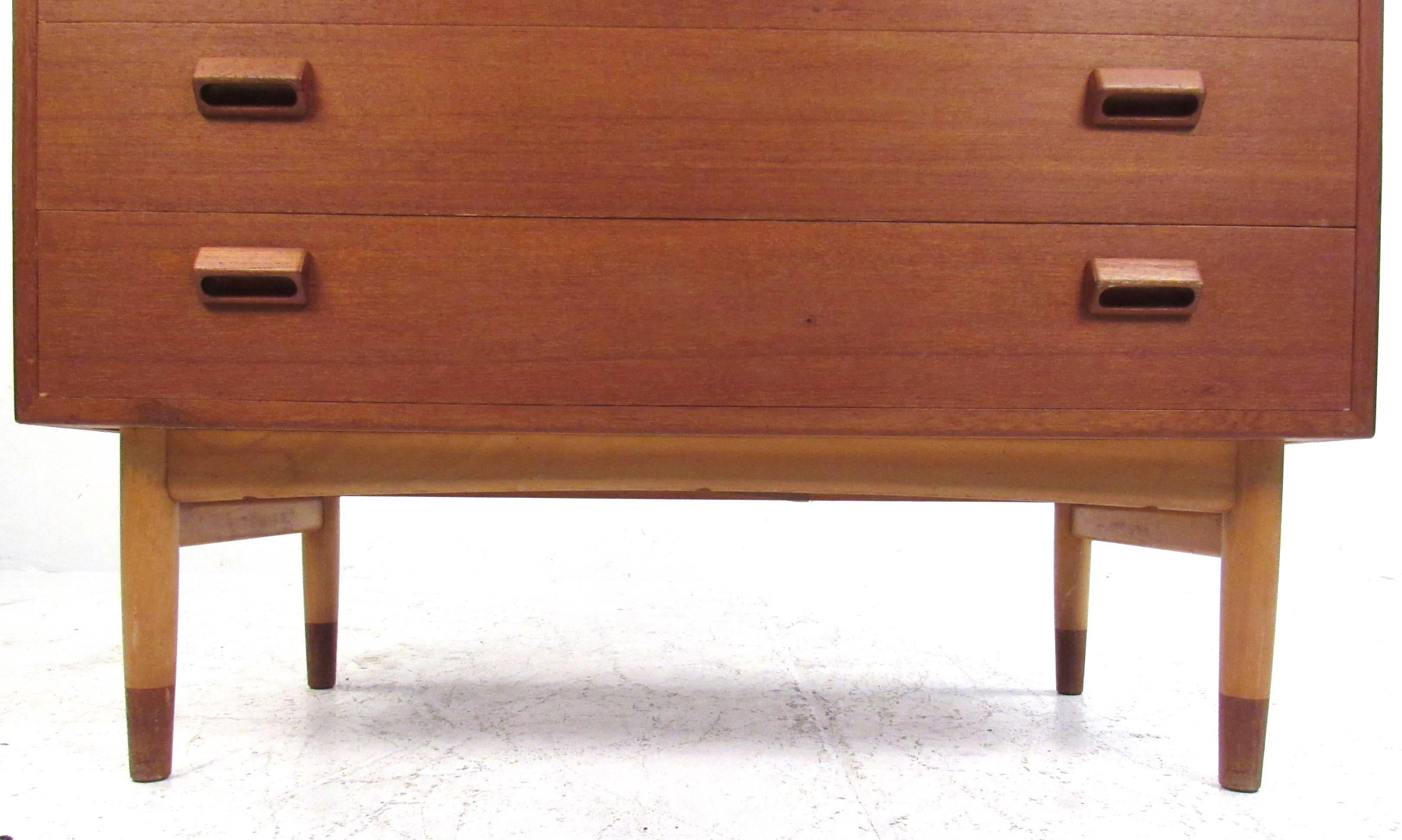 Børge Mogensen Teak Secretary Desk In Good Condition In Brooklyn, NY