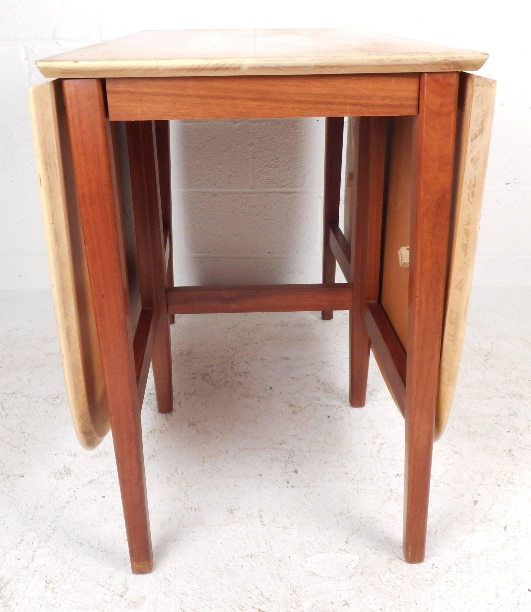 modern gate leg table