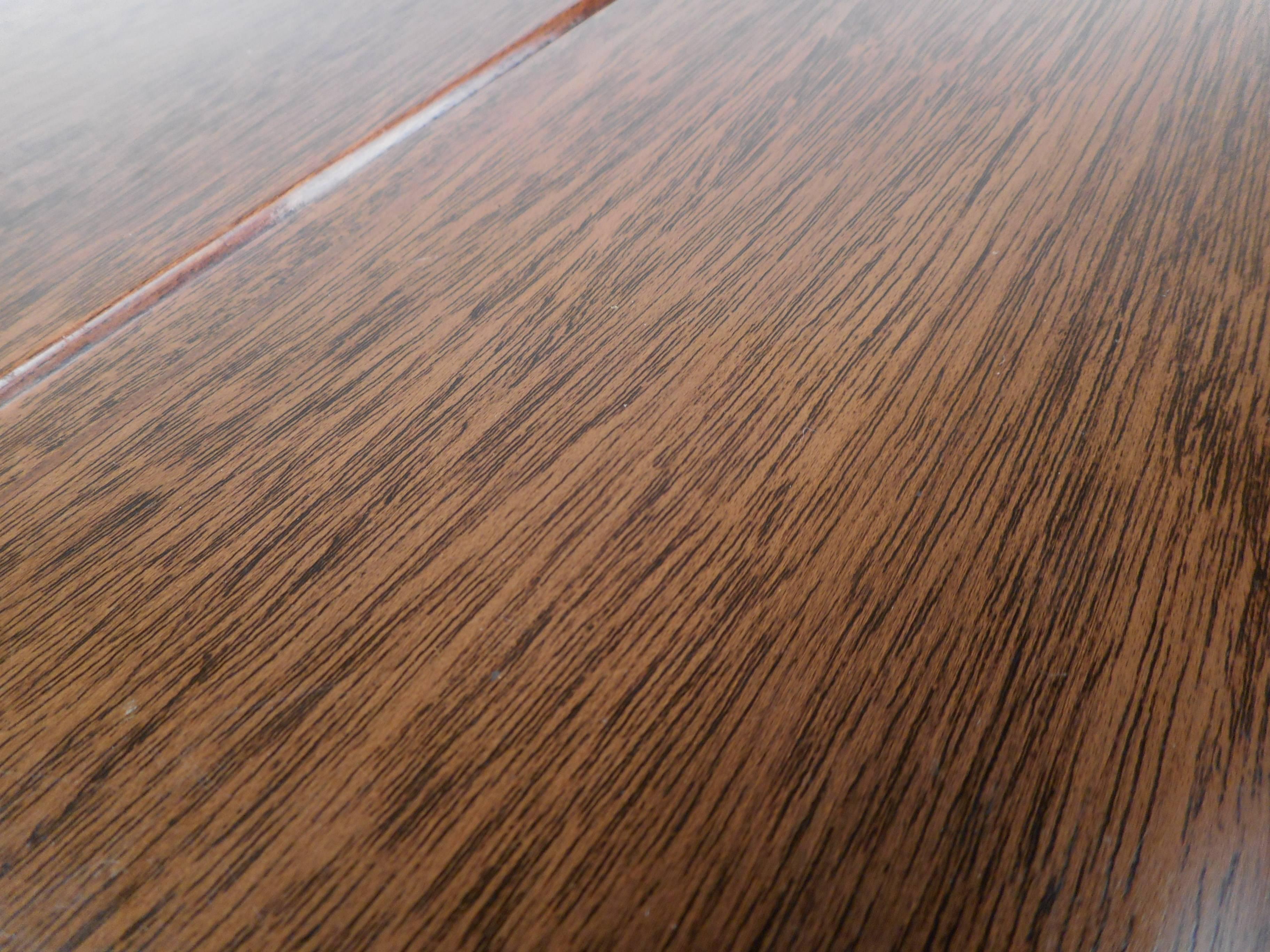 Mid-Century Modern Dunbar Style Slat Bench 2
