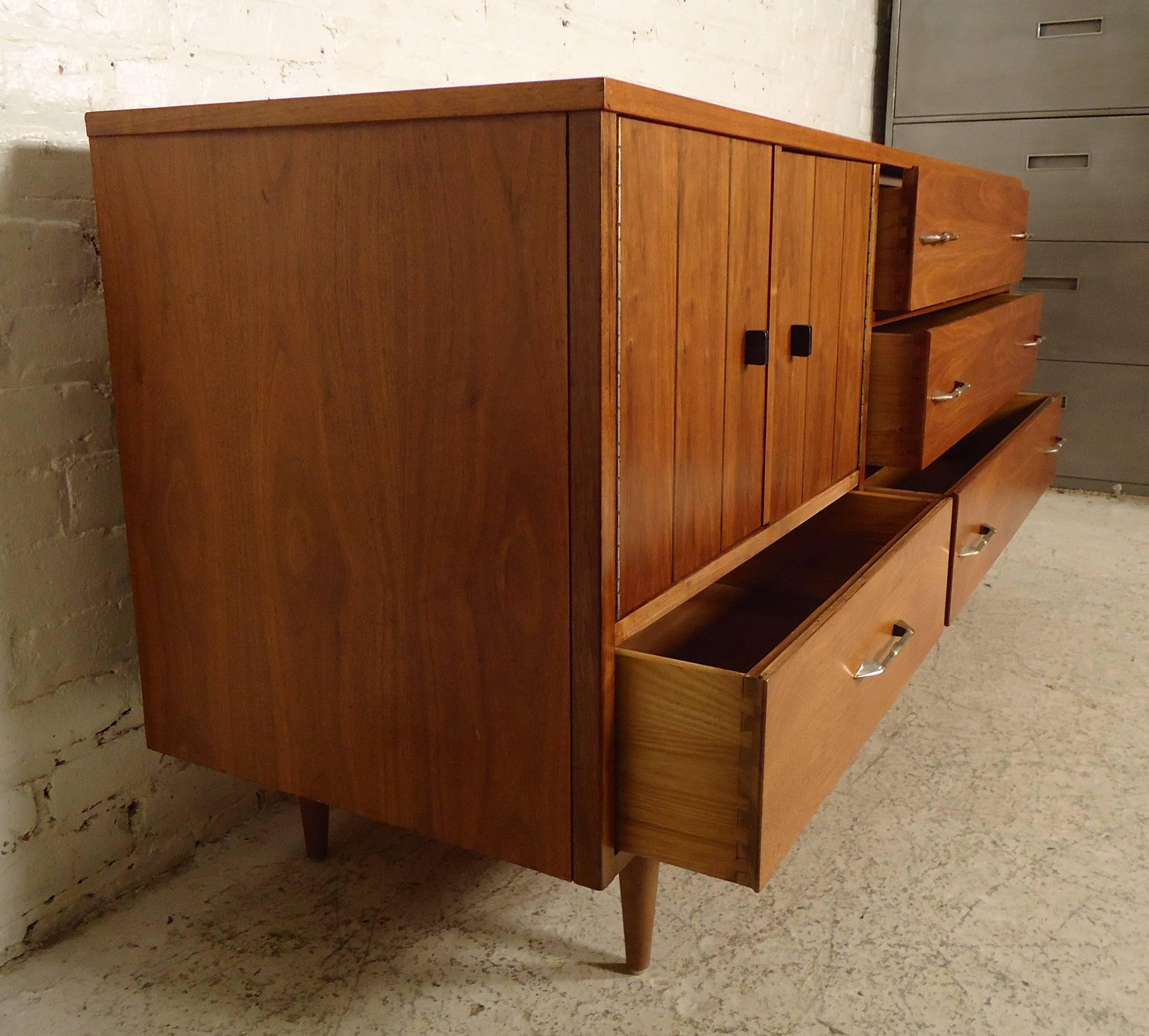 Mid-Century Modern Long Dresser  2