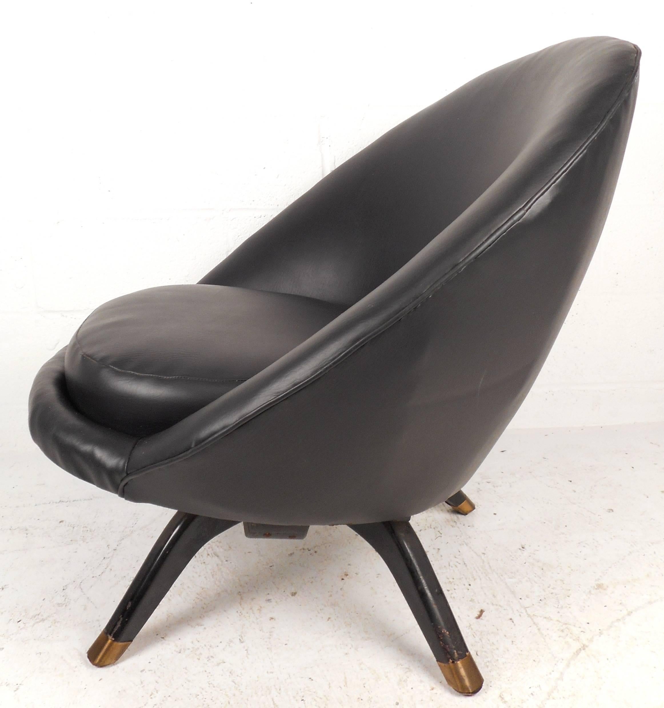 overman swivel pod chair