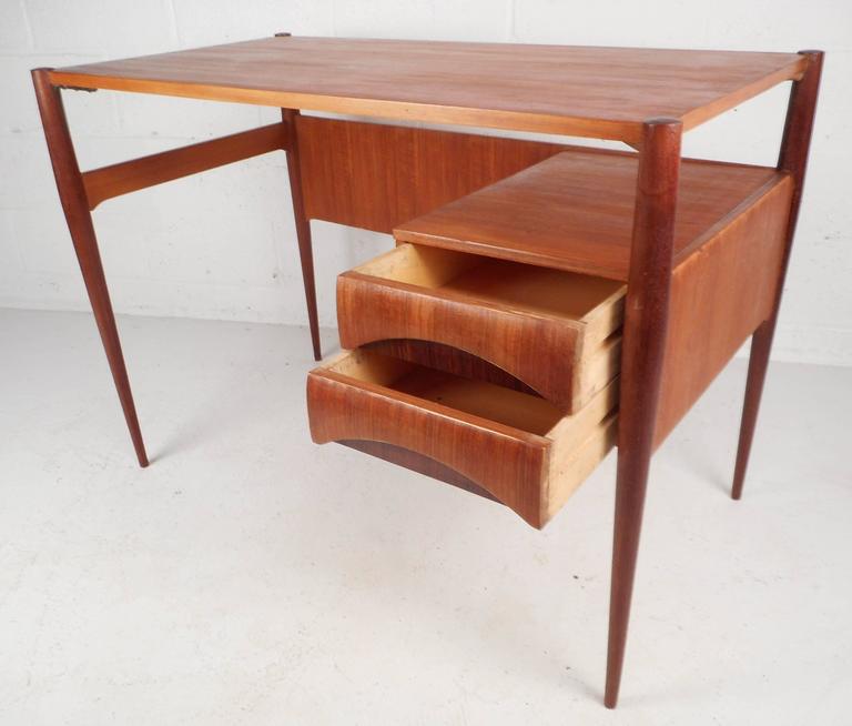 MidCentury Modern Italian Writing Desk For Sale at 1stDibs