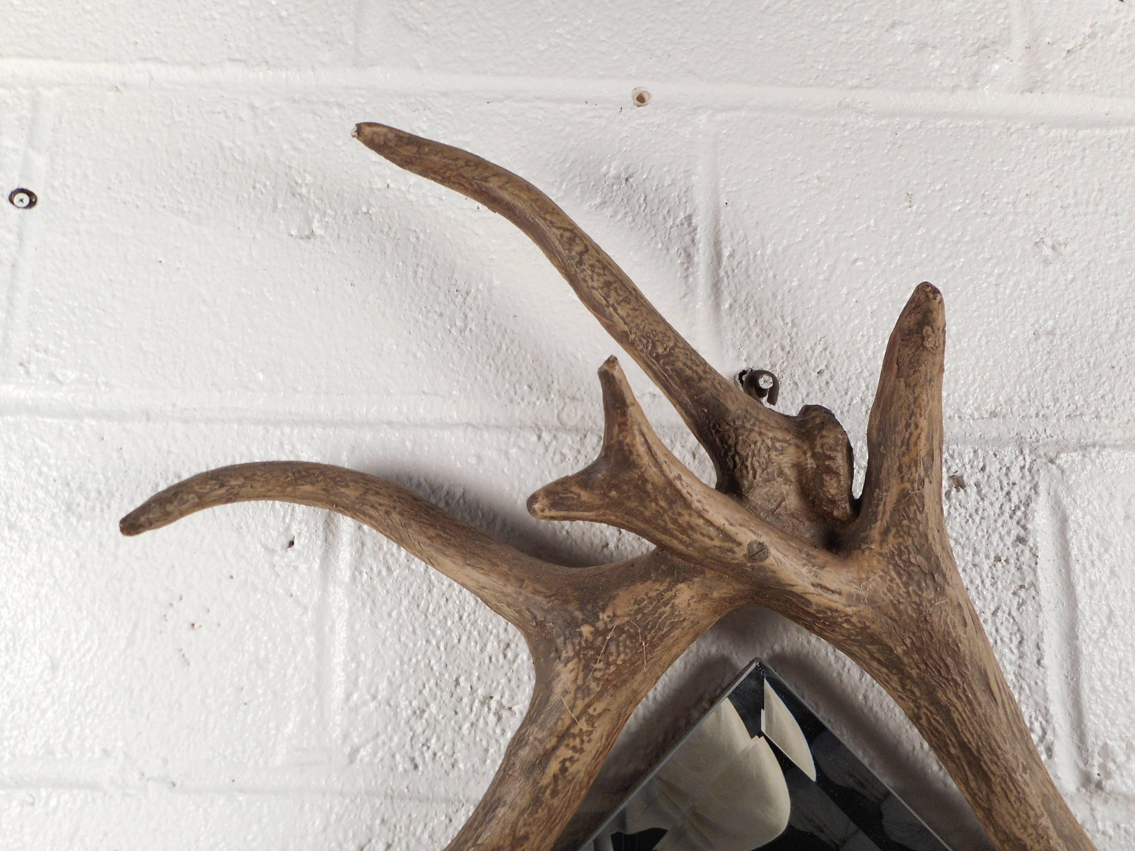 deer antler mirror