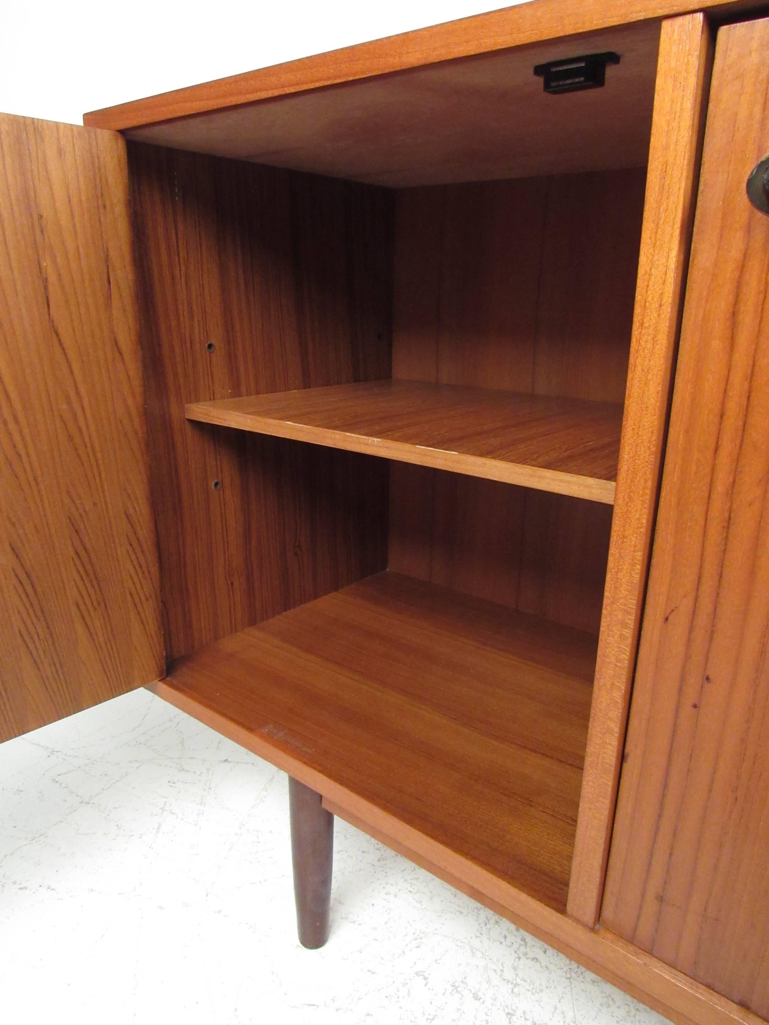 Italian Modern Teak Sideboard 1