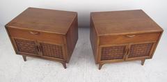 Pair of Lane Nightstands by Warren Church