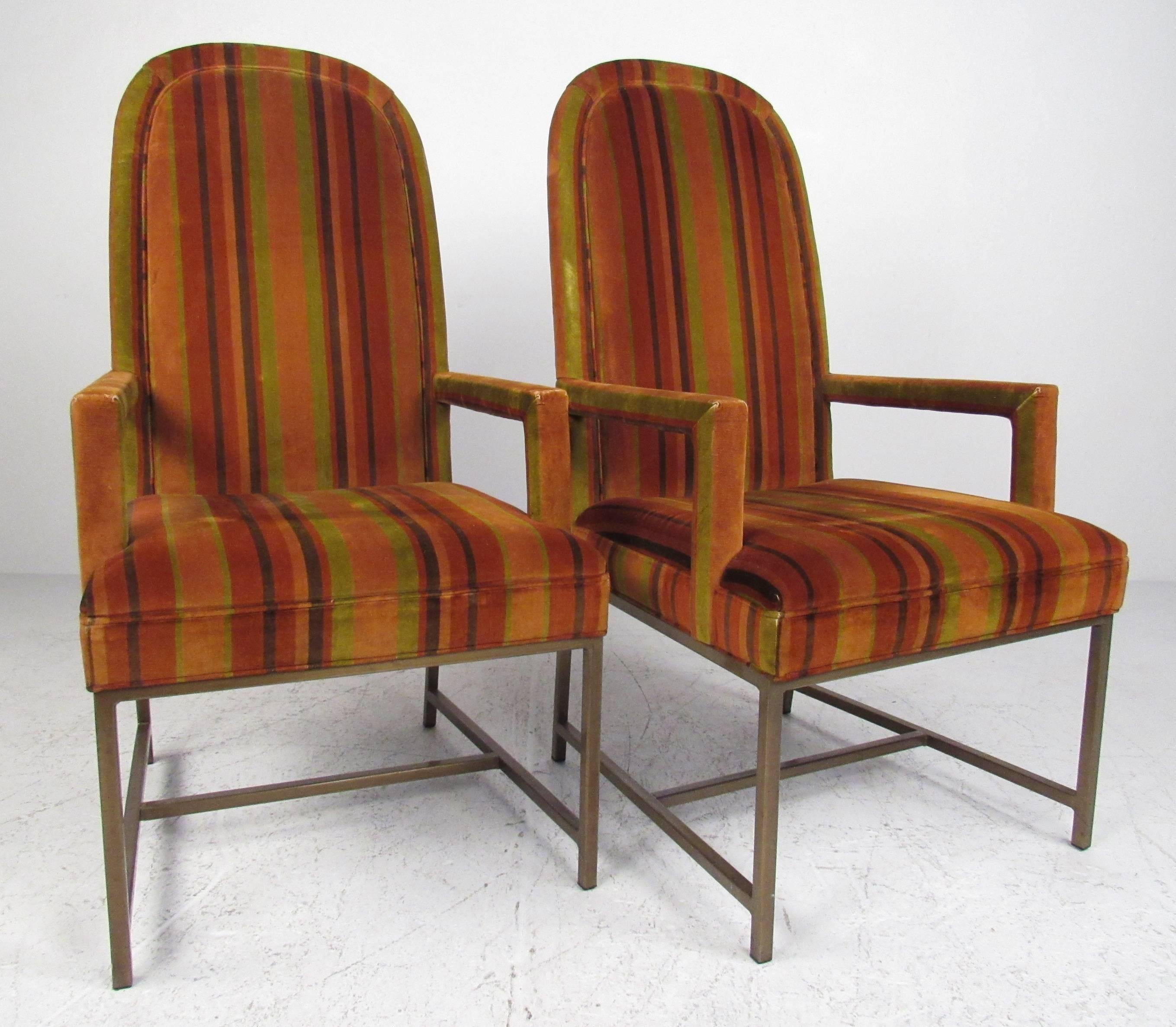 American Mid-Century Modern Highback Armchairs