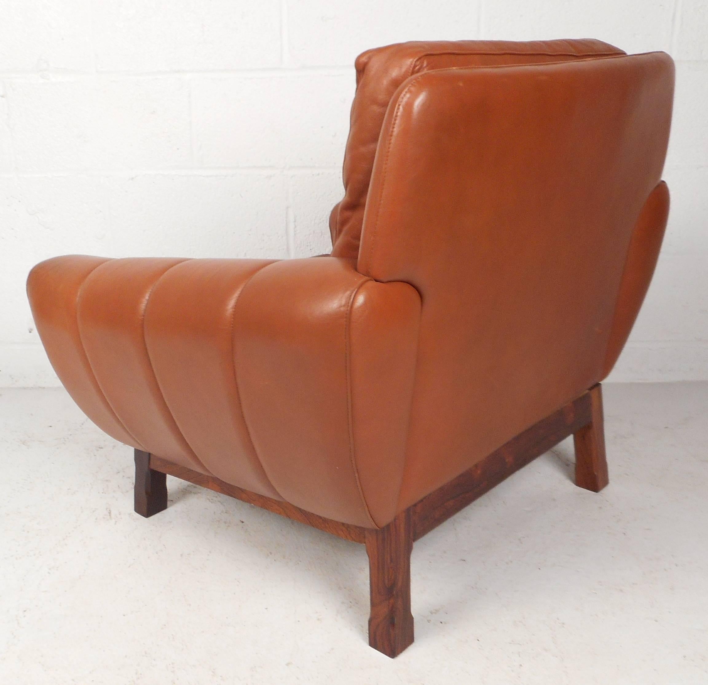 danish leather chair