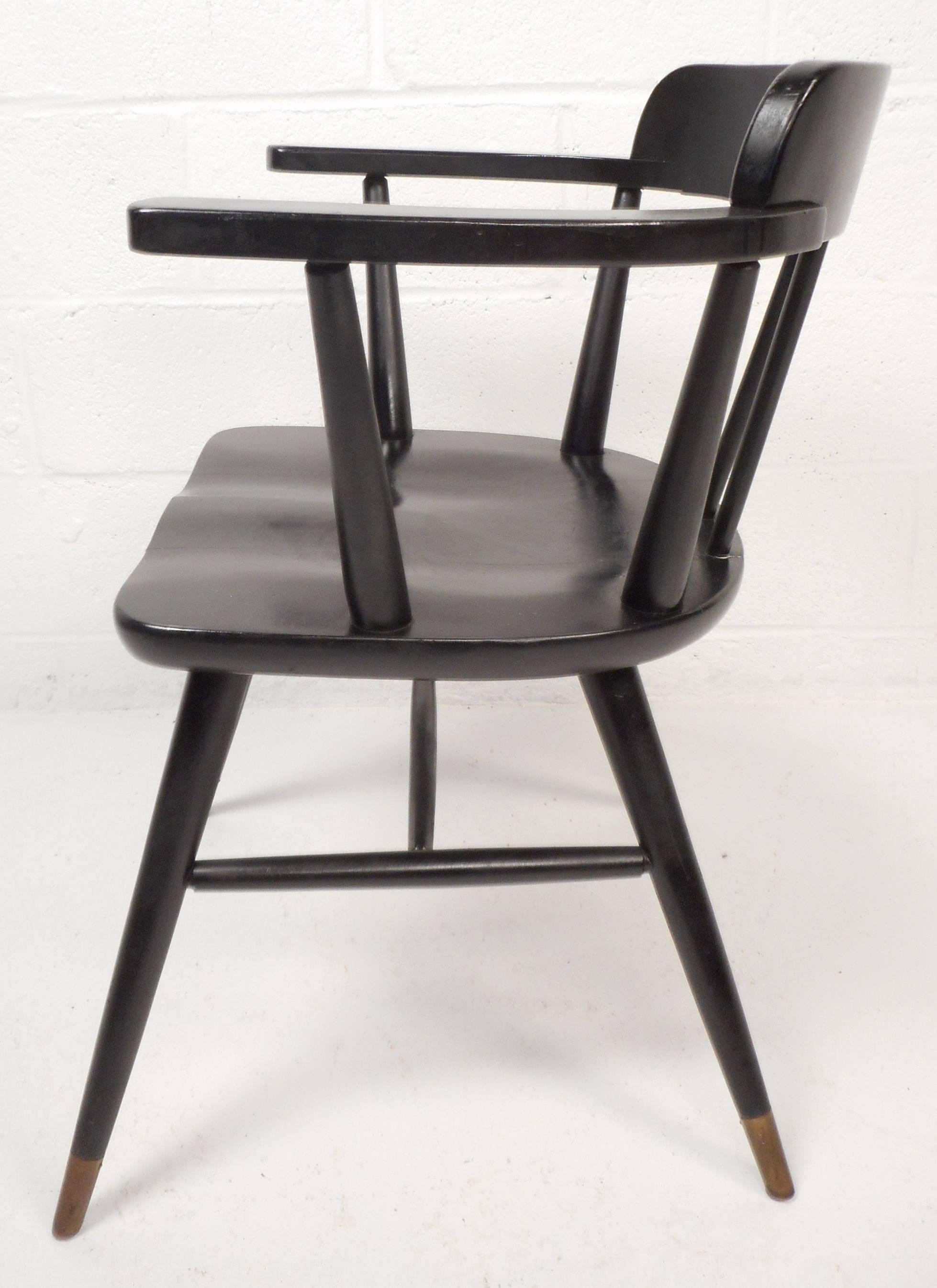 American Set of Mid-Century Modern Dining Chairs