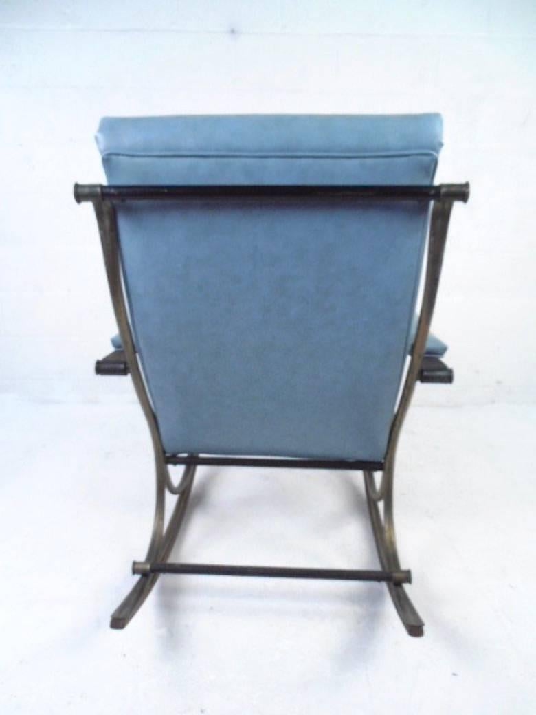 Americano Sedia a dondolo scultorea di Lee Woodard in stile Mid-Century Modern in vendita