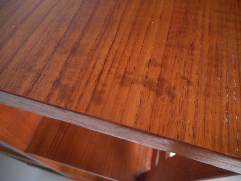 MidCentury Modern Danish Teak Revolving Bookshelf at 1stDibs