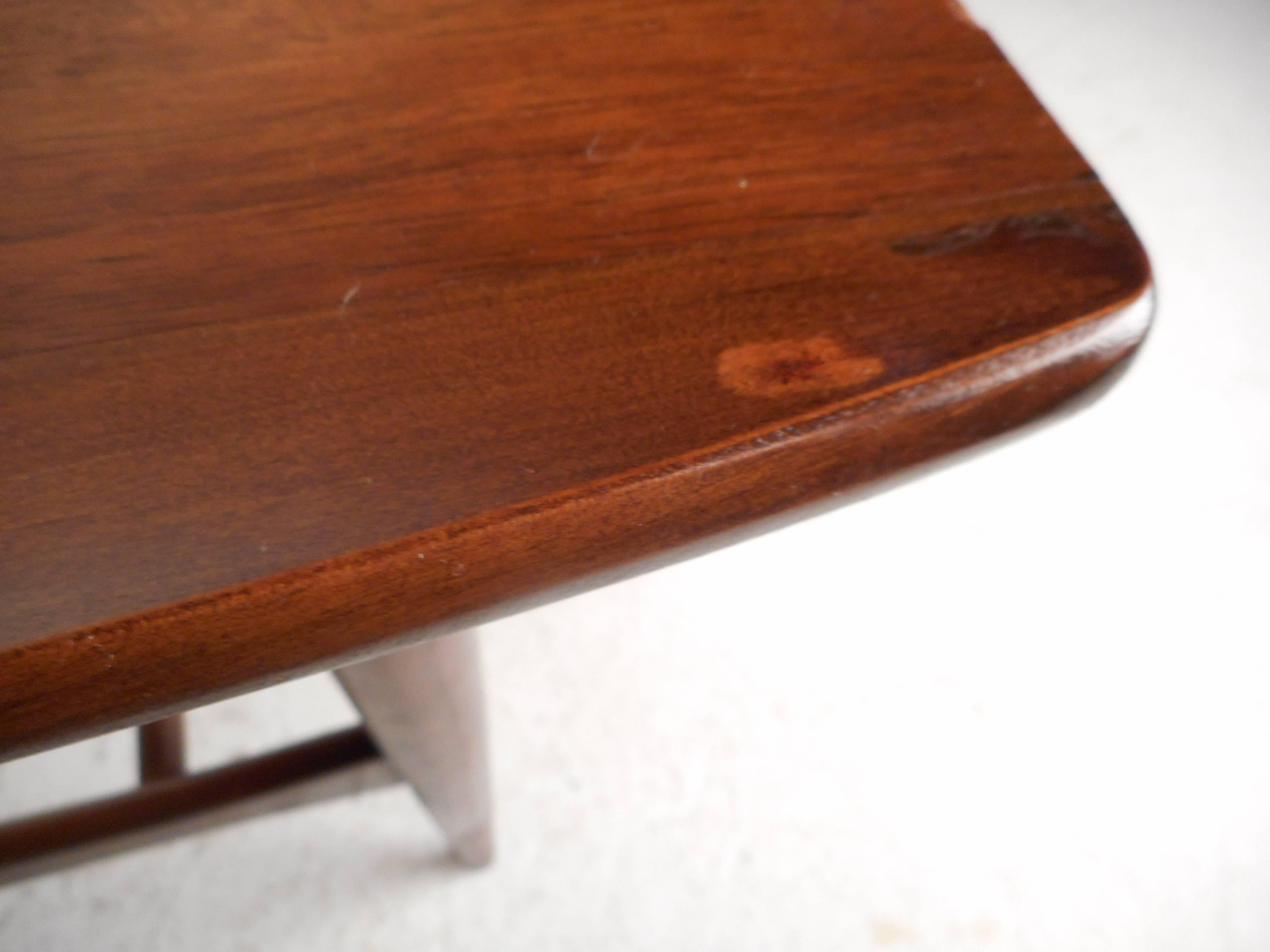 Late 20th Century Vintage Walnut End Tables by Basset Furniture Company