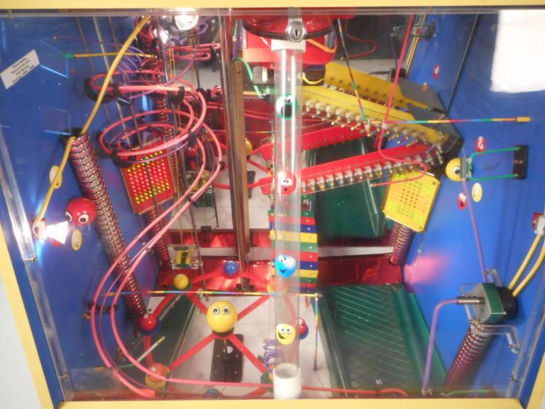 MidCentury Modern Gum Ball Machine "Waldo's Fun Factory" For