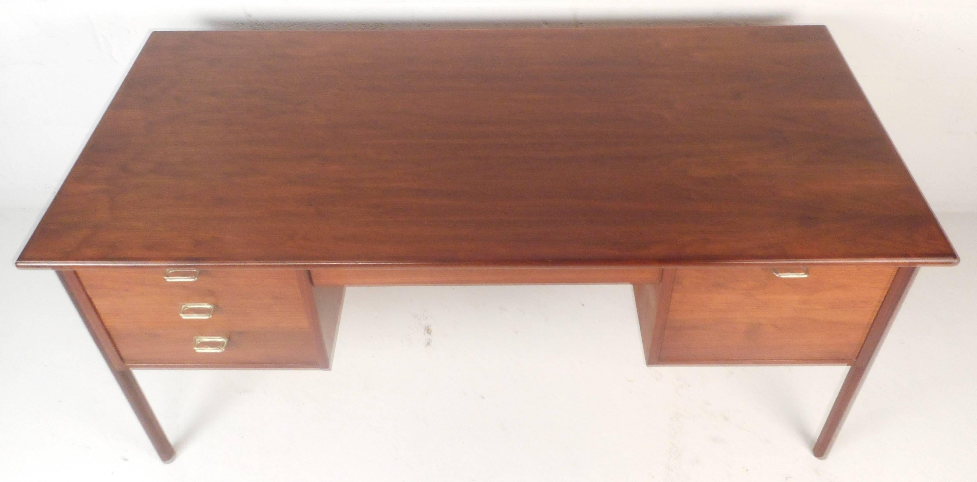 large mid century desk