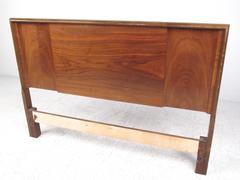 Full Size Walnut Headboard by Edmond J. Spence